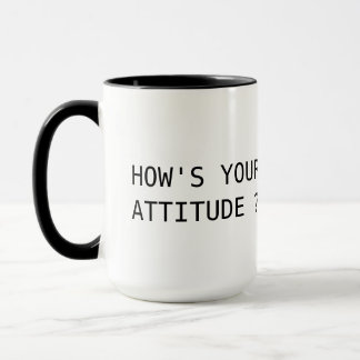 wie ist Ihre Haltung? Tasse