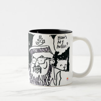 Wie ist mein Audio-Becher Zweifarbige Tasse