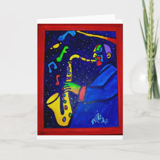 Wie Jazz-Mann durch Piliero Karte