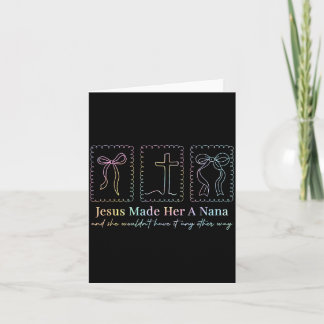 Wie Jesus eine Oma-Tie-Dye-Christliche-Oma machte Karte