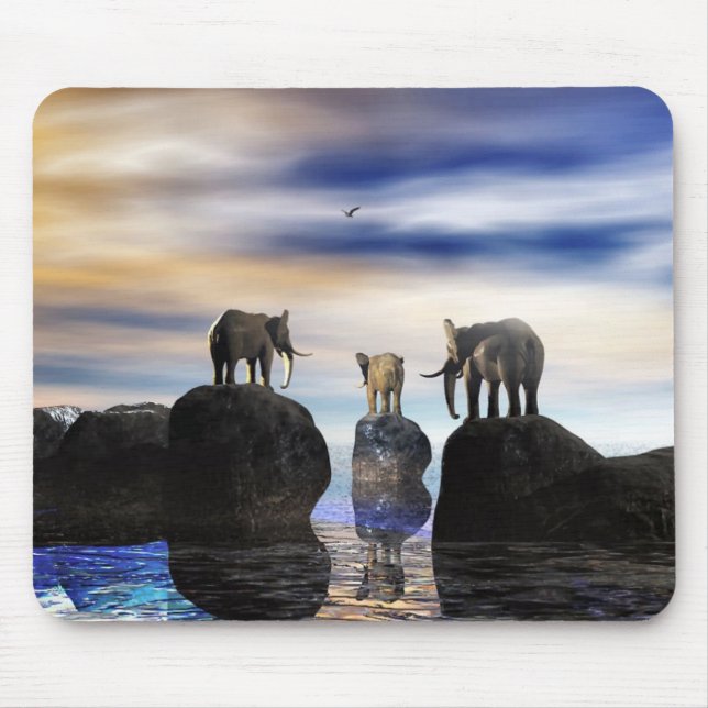 wie kam er dorthin, Fred? Mousepad (Vorne)