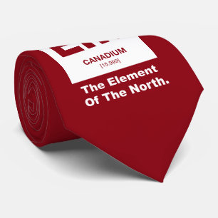 Wie? Kanadisches Element von Kanada Krawatte