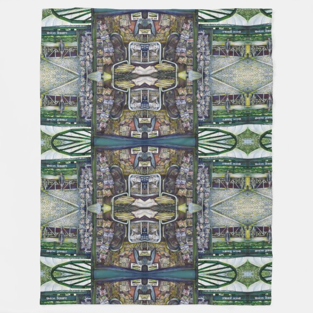 Wie kann ein Bild unfantasievoll sein? Fleecedecke (Vorderseite)