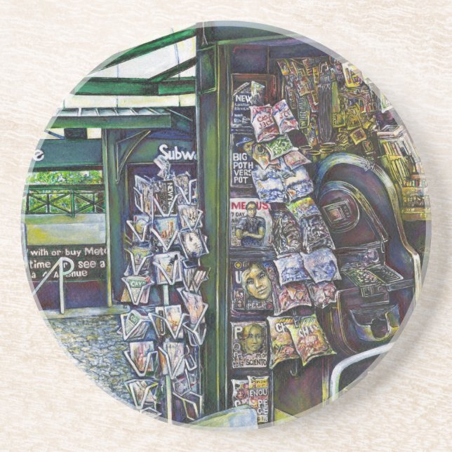 Wie kann ein Bild unfantasievoll sein? Getränkeuntersetzer (Vorne)