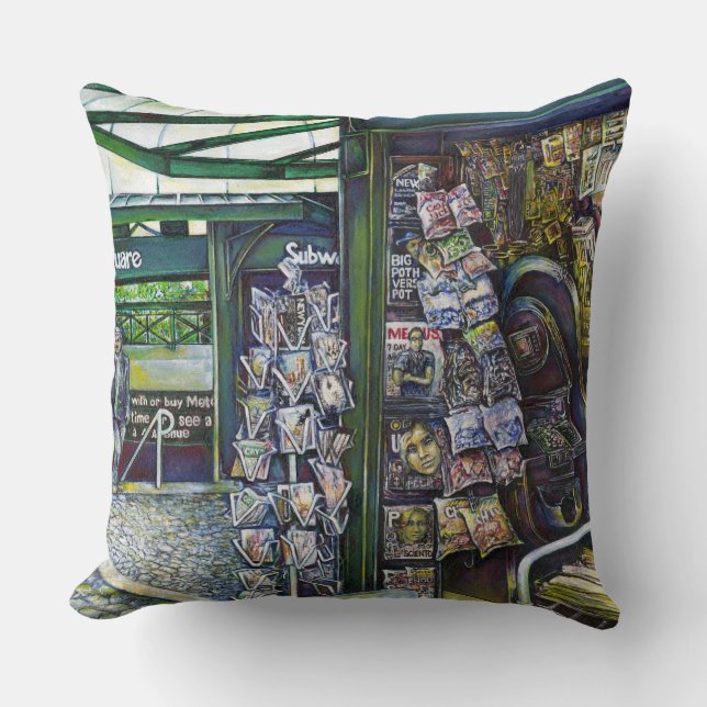 Wie kann ein Bild unfantasievoll sein? Kissen (Vorderseite)