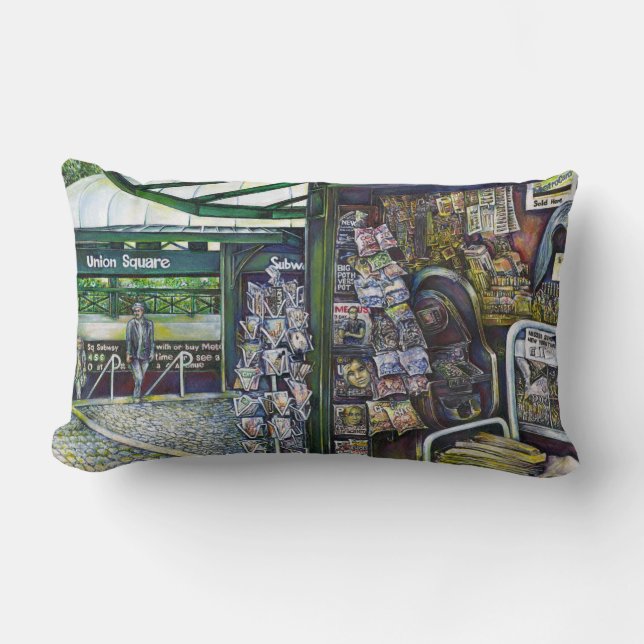 Wie kann ein Bild unfantasievoll sein? Lendenkissen (Vorderseite)