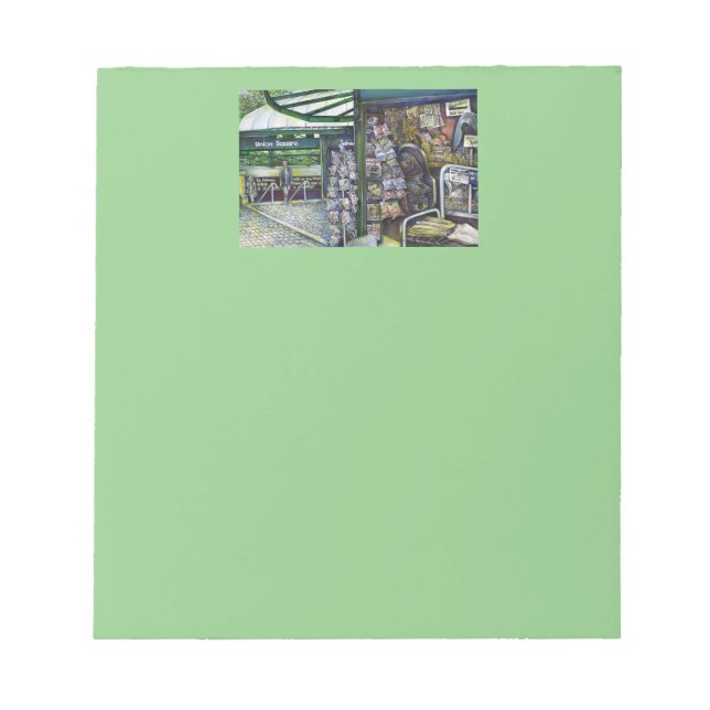 Wie kann ein Bild unfantasievoll sein? Notizblock (Vorderseite)