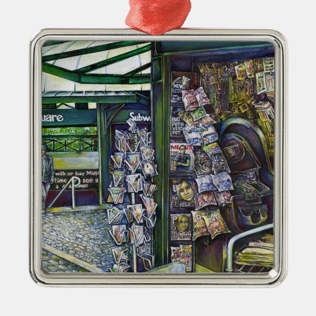 Wie kann ein Bild unfantasievoll sein? Ornament Aus Metall (Vorne)