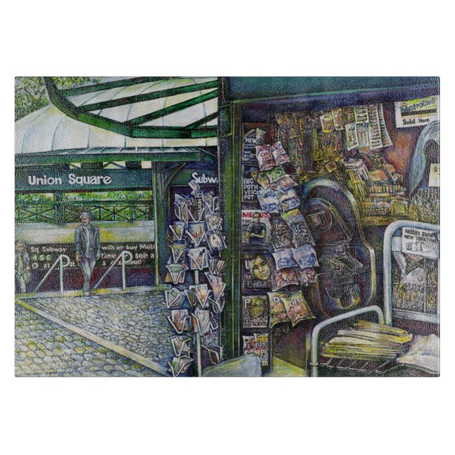 Wie kann ein Bild unfantasievoll sein? Schneidebrett (Vorderseite)