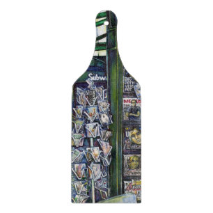 Wie kann ein Bild unfantasievoll sein? Schneidebrett