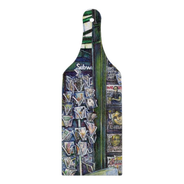 Wie kann ein Bild unfantasievoll sein? Schneidebrett (Vorderseite)