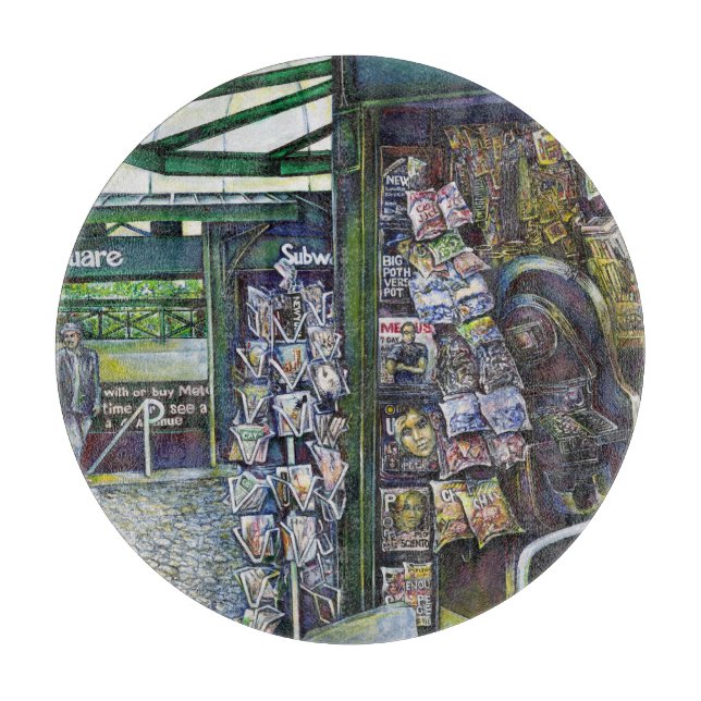 Wie kann ein Bild unfantasievoll sein? Schneidebrett (Vorderseite)