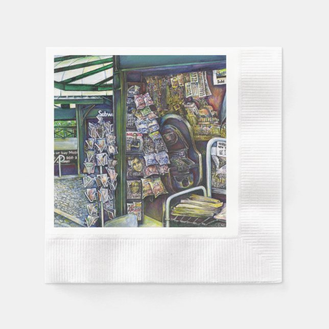 Wie kann ein Bild unfantasievoll sein? Serviette (Vorderseite)