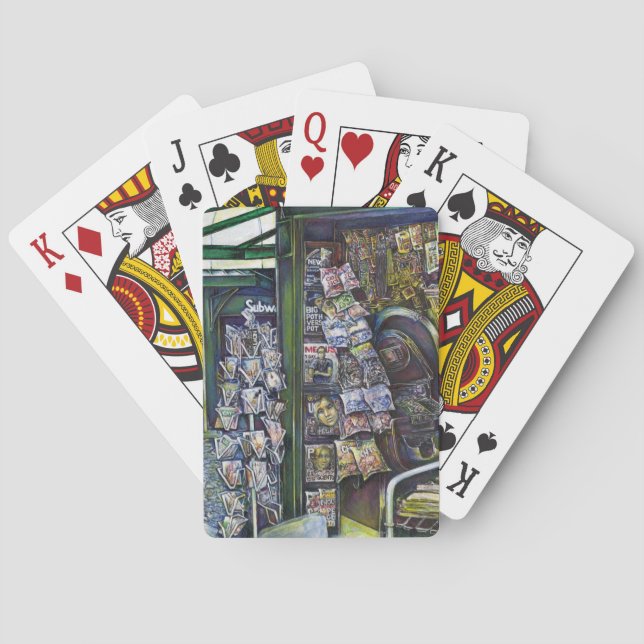 Wie kann ein Bild unfantasievoll sein? Spielkarten (Rückseite)