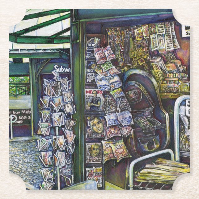 Wie kann ein Bild unfantasievoll sein? Untersetzer (Vorderseite)