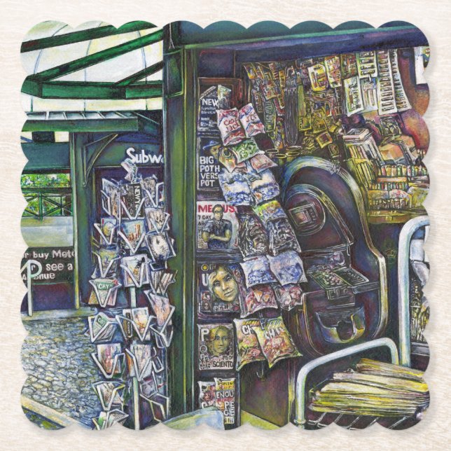 Wie kann ein Bild unfantasievoll sein? Untersetzer (Vorderseite)