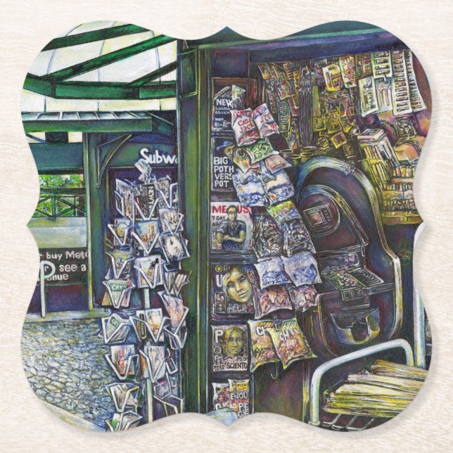 Wie kann ein Bild unfantasievoll sein? Untersetzer (Vorderseite)