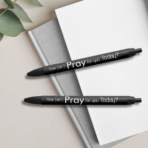 Wie kann ich für dich beten? Christliche Pens Kugelschreiber
