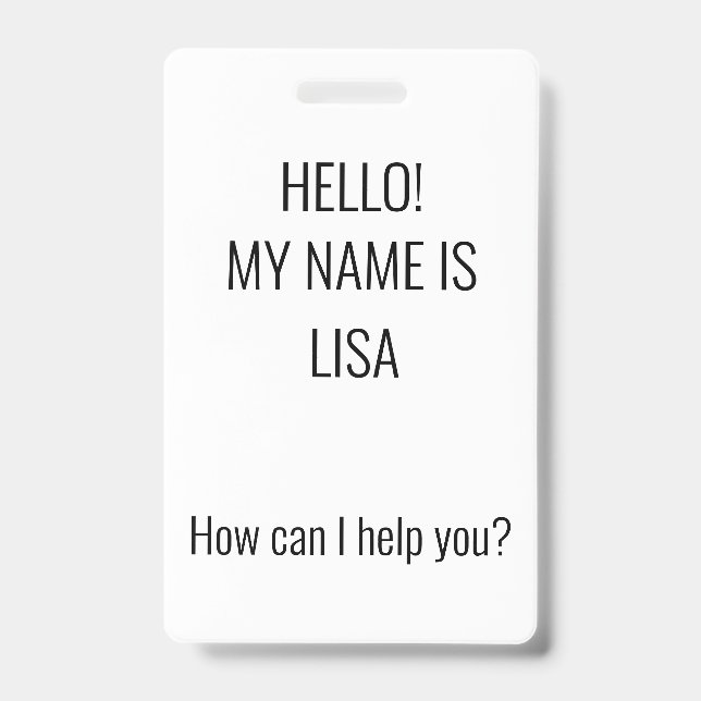 Wie kann ich helfen? Ausweis (Vorderseite)