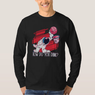 Wie kann man Astronautin Athlete Dunk Basketball e T-Shirt