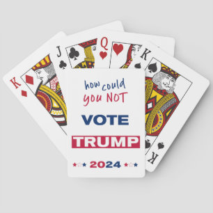 Wie konnten Sie TRUMP 2024 NICHT wählen? Spielkarten