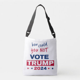 Wie konnten Sie TRUMP 2024 NICHT wählen? Tragetaschen Mit Langen Trägern