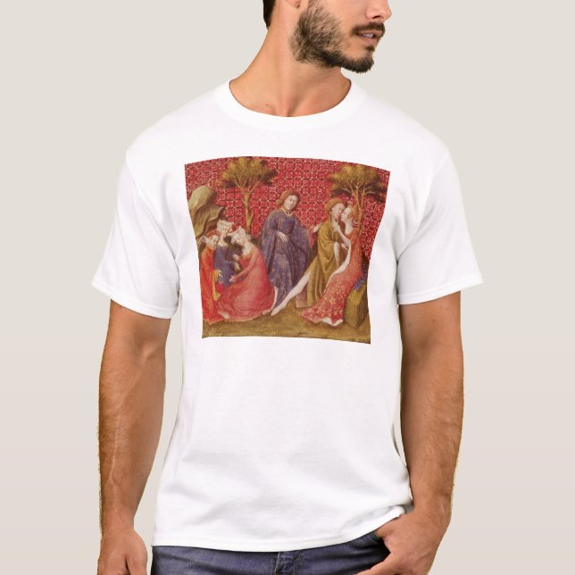 Wie Lancelot Guinevere küsste T-Shirt (Vorderseite)