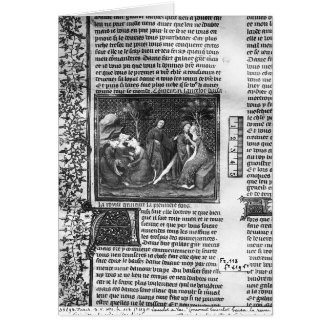 Wie Lancelot Kissed Guinevere (Vorne)