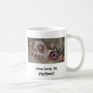 Wie lang 'bis Playtime? Tasse