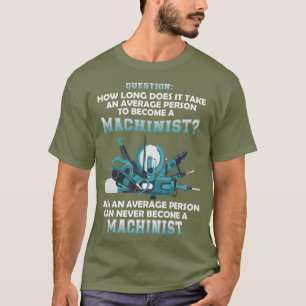 Wie lange dauert die durchschnittliche Person? T-Shirt