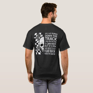 Wie Lay Rubber Back Print für Motorrad-T - Shirt