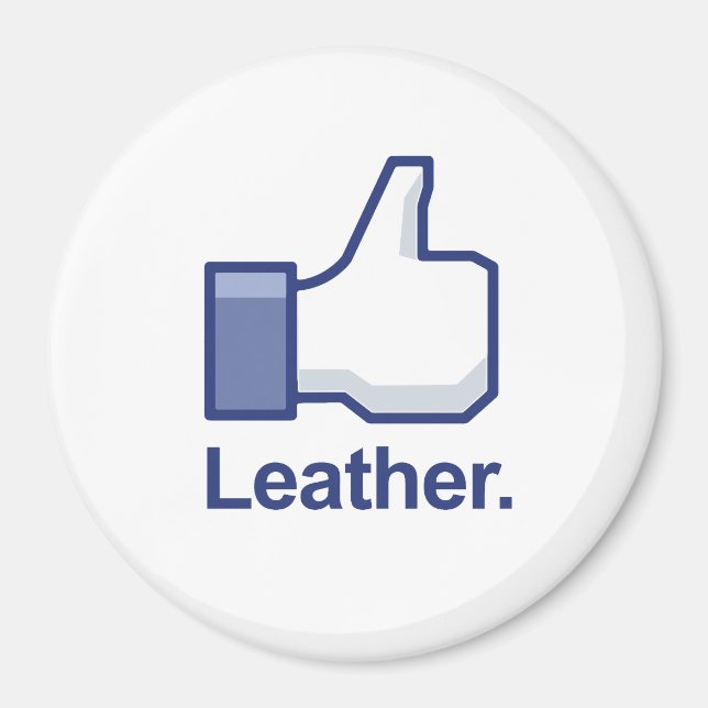 Wie Leather Magnet (Vorne)