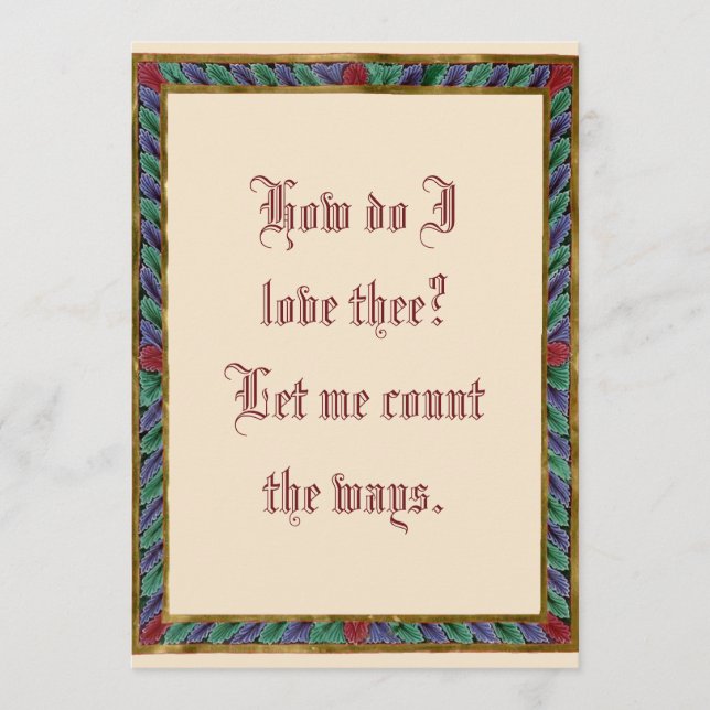 Wie Liebe ich dich? (Vorderseite)