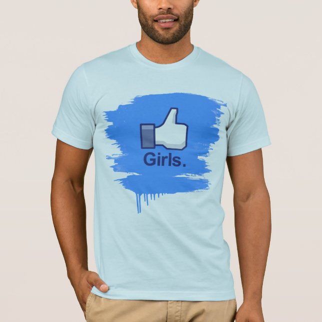 Wie Mädchen T-Shirt (Vorderseite)
