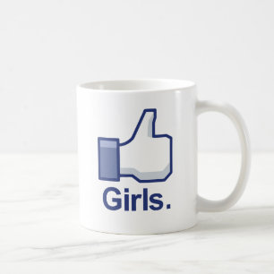 Wie Mädchen Tasse
