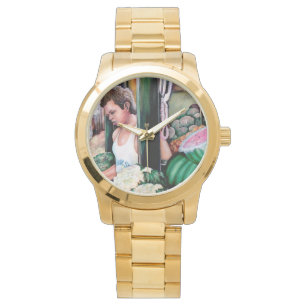 Wie magst du diese Melonen? Armbanduhr