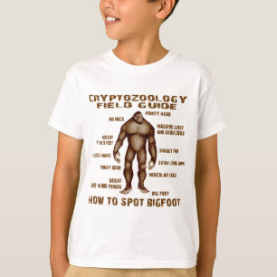 WIE man BIGFOOT - Cryptozoology-Feld-Führer T-Shirt