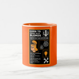 Wie man Blonds versteht Zweifarbige Tasse