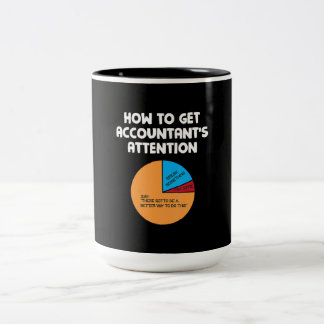 Wie man das Geschenk des Rechnungsführers zur Über Zweifarbige Tasse