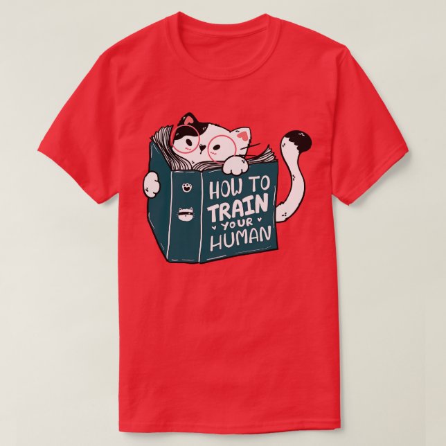 Wie man den Menschen trainiert T-Shirt (Design vorne)