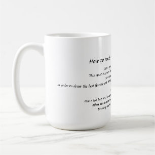 "Wie man die perfekte Tasse Tee" Tasse herstellt