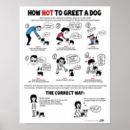 Wie man ein Dog-Poster (11 x 14") von Lili Chi grü Poster