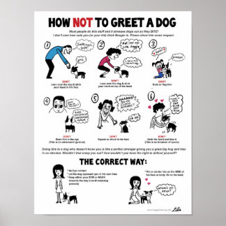 Wie man ein Dog-Poster (11 x 14") von Lili Chi grü Poster