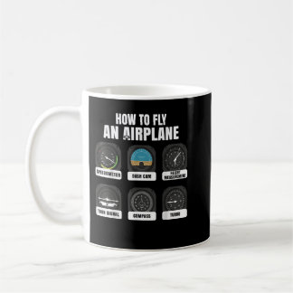 Wie man ein Kommerzielles Luftfahrzeug fliegt Kaffeetasse