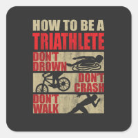 Wie man ein Triathlet ist