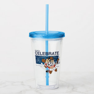 Wie man ein Ziel mit TAZ™ feiert Acryltrinkbecher