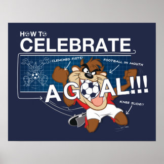 Wie man ein Ziel mit TAZ™ feiert Poster