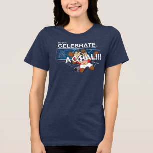 Wie man ein Ziel mit TAZ™ feiert Tri-Blend Shirt