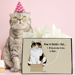 Wie man eine Katze fängt Große Geschenktüte