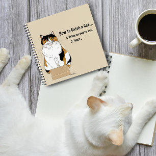 Wie man eine Katze fängt Notizbuch